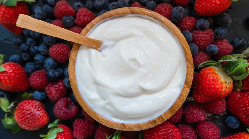 Joghurt ist gesund für die Vagina